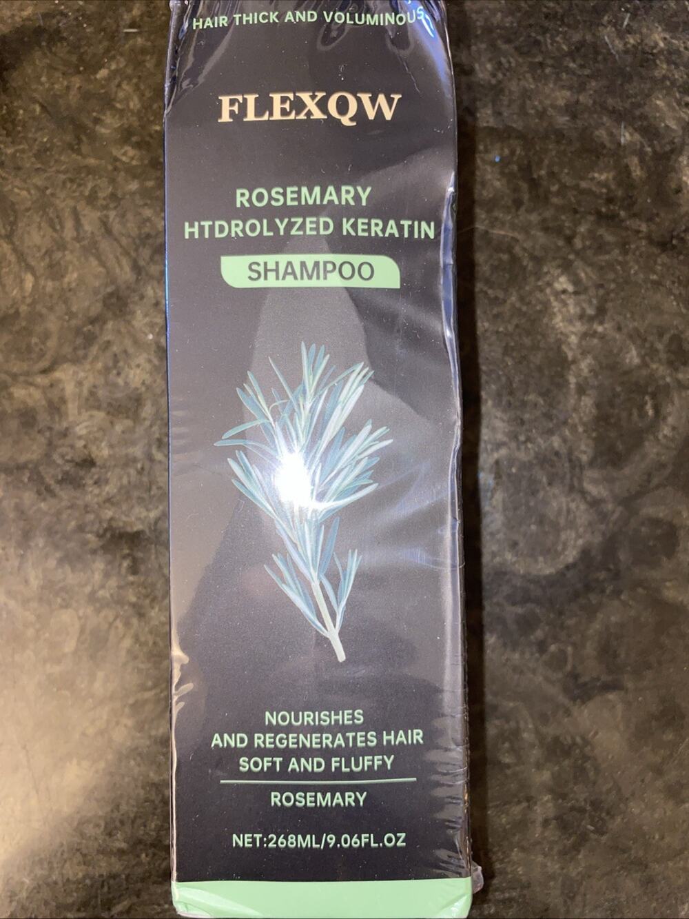 Flexqw Rosemary Hair Growth Shampoo Thickening & Strengthening w/ Keratin 9.06oz
